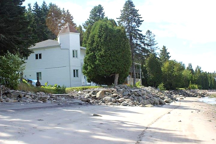 Espace de vie du grand chalet